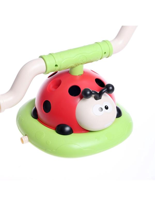 Тренажер - игра 3 в 1 «Божья коровка», электронная скакалка, кольцеброс, ракетница