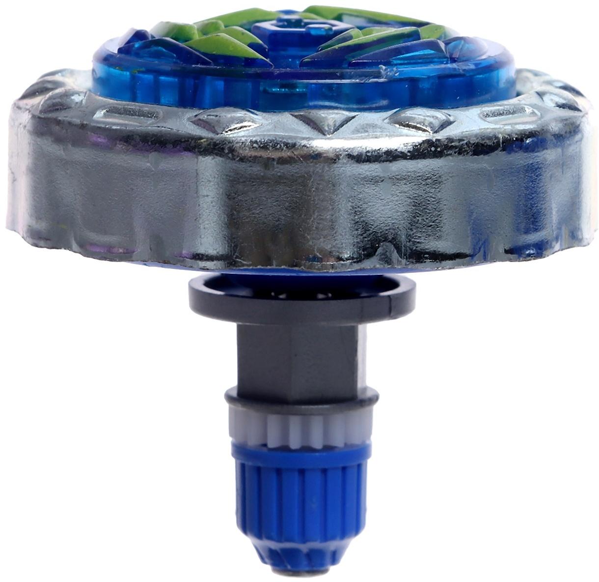 Игровой набор боевых волчков «Мото файтер», 2 волчка, 1 устройство для запуска, световые эффекты