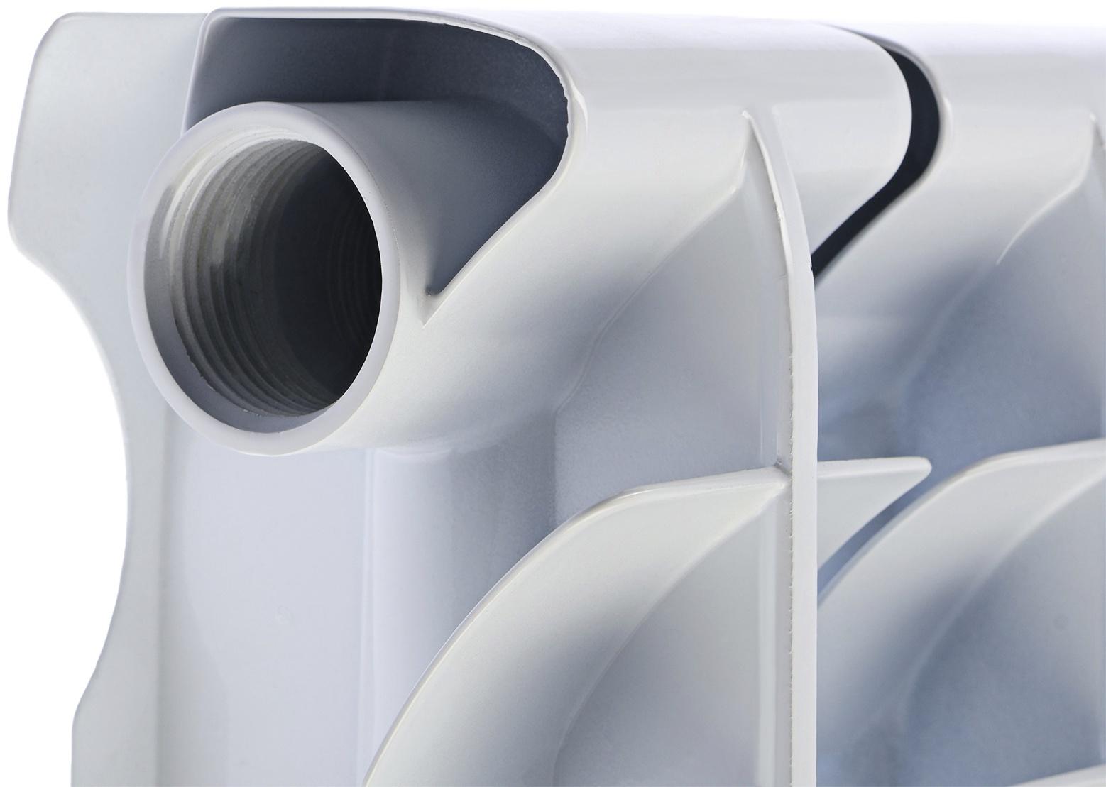 Радиатор алюминиевый TUNDUK 500×96 мм, 4 секции