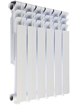 Радиатор алюминиевый TUNDUK 500×96 мм, 6 секций