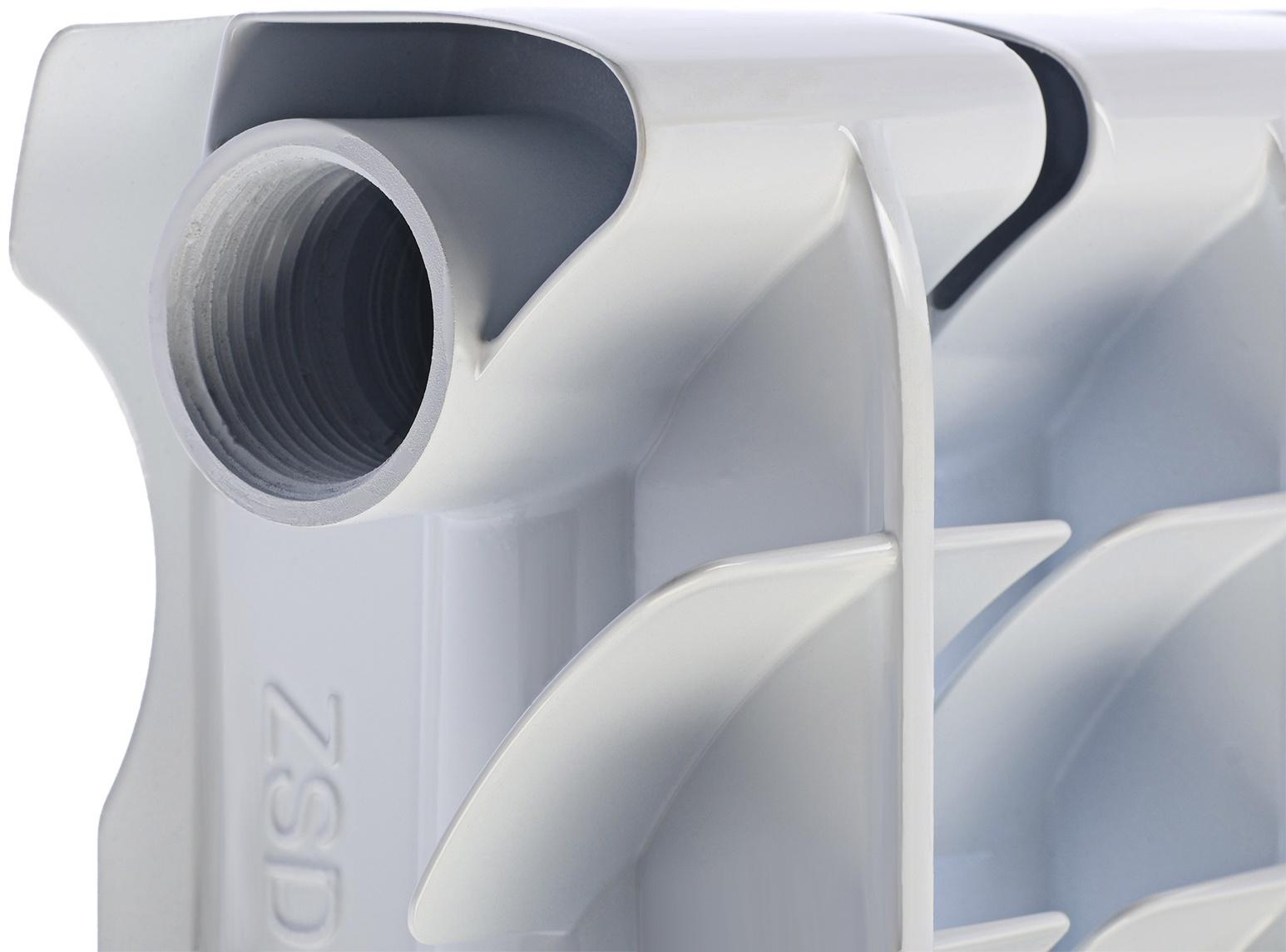 Радиатор алюминиевый TUNDUK 500×96 мм, 8 секций