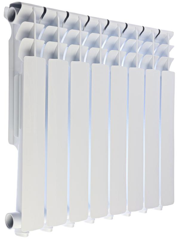 Радиатор алюминиевый TUNDUK 500×96 мм, 8 секций