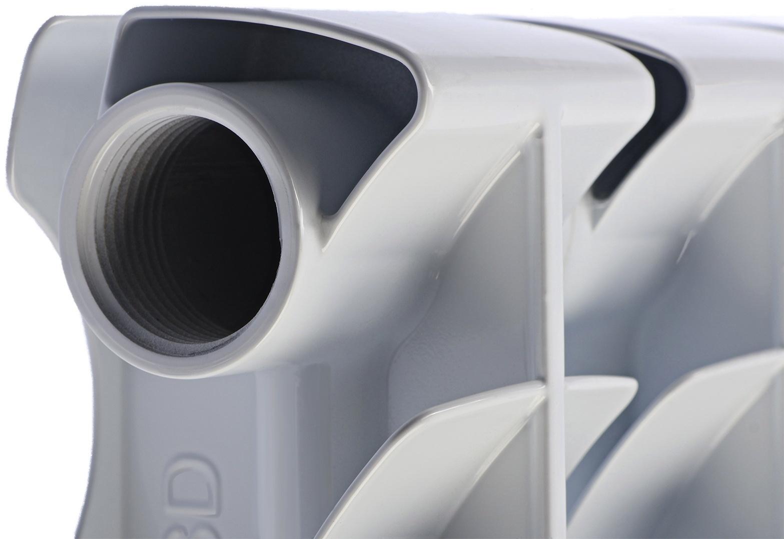 Радиатор биметаллический TUNDUK 500×76 мм, 4 секции