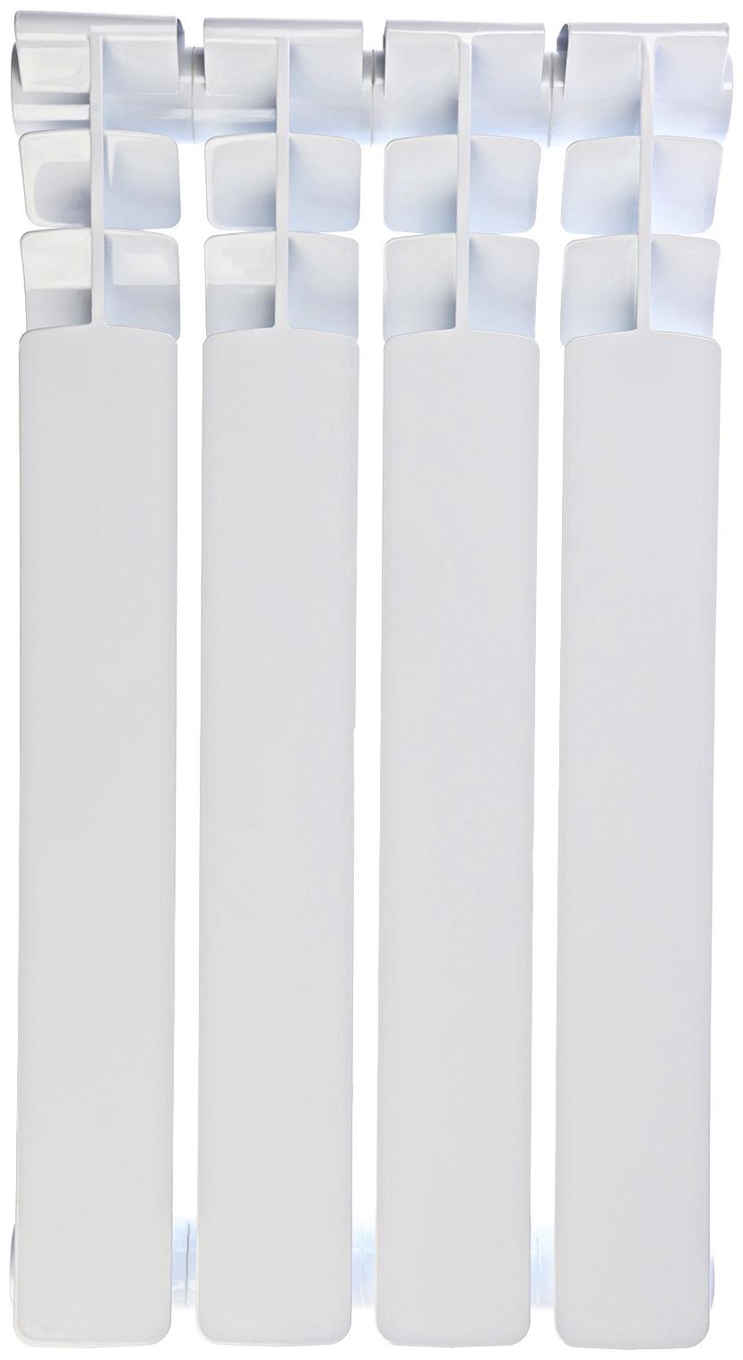 Радиатор биметаллический TUNDUK 500×76 мм, 4 секции