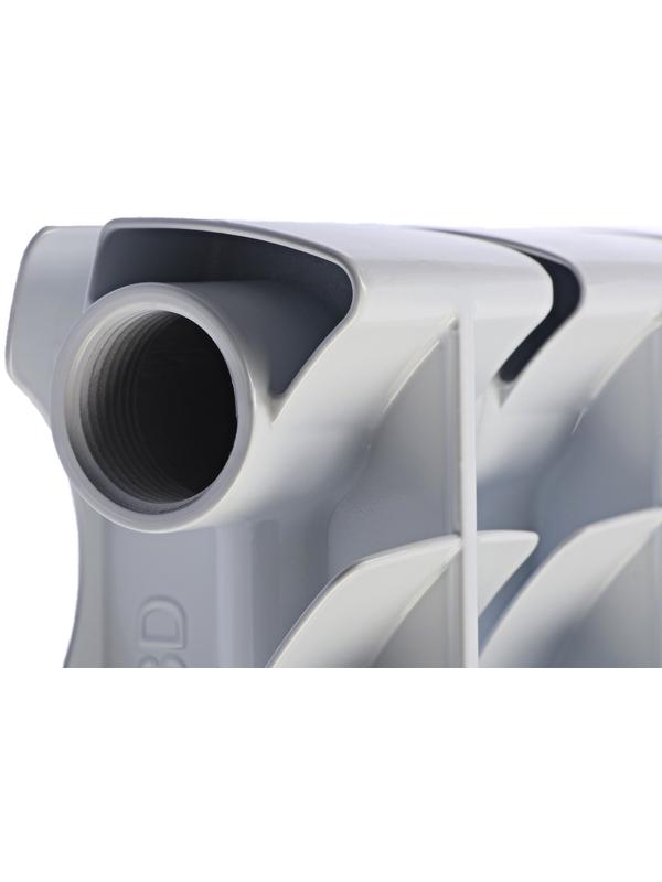 Радиатор биметаллический TUNDUK 500×76 мм, 4 секции