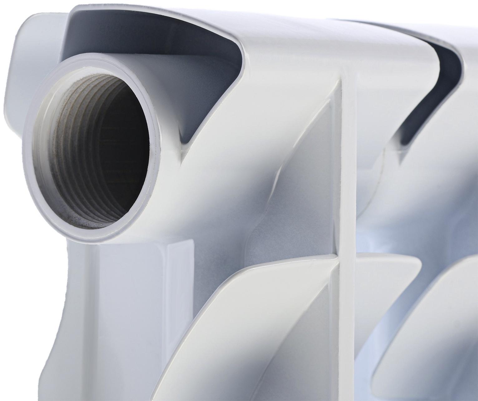 Радиатор биметаллический TUNDUK 500×76 мм, 6 секций