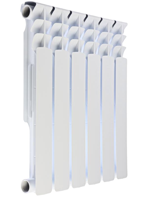 Радиатор биметаллический TUNDUK 500×76 мм, 6 секций