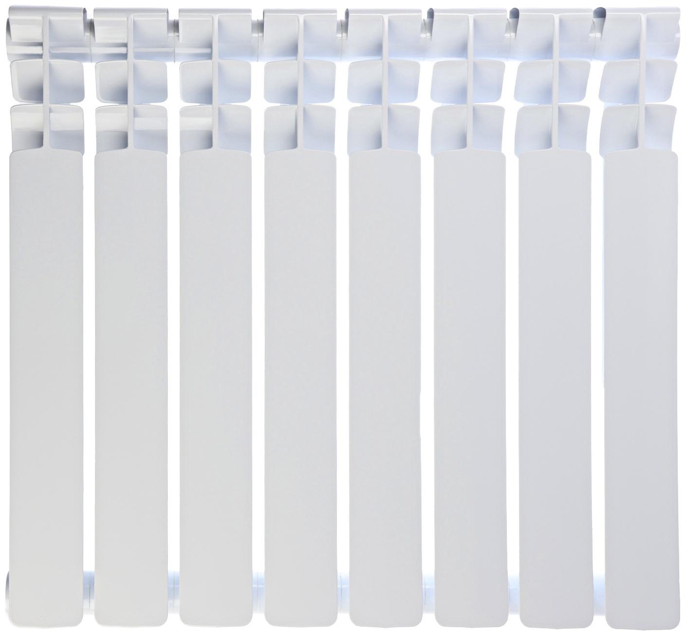 Радиатор биметаллический TUNDUK 500×76 мм, 8 секций