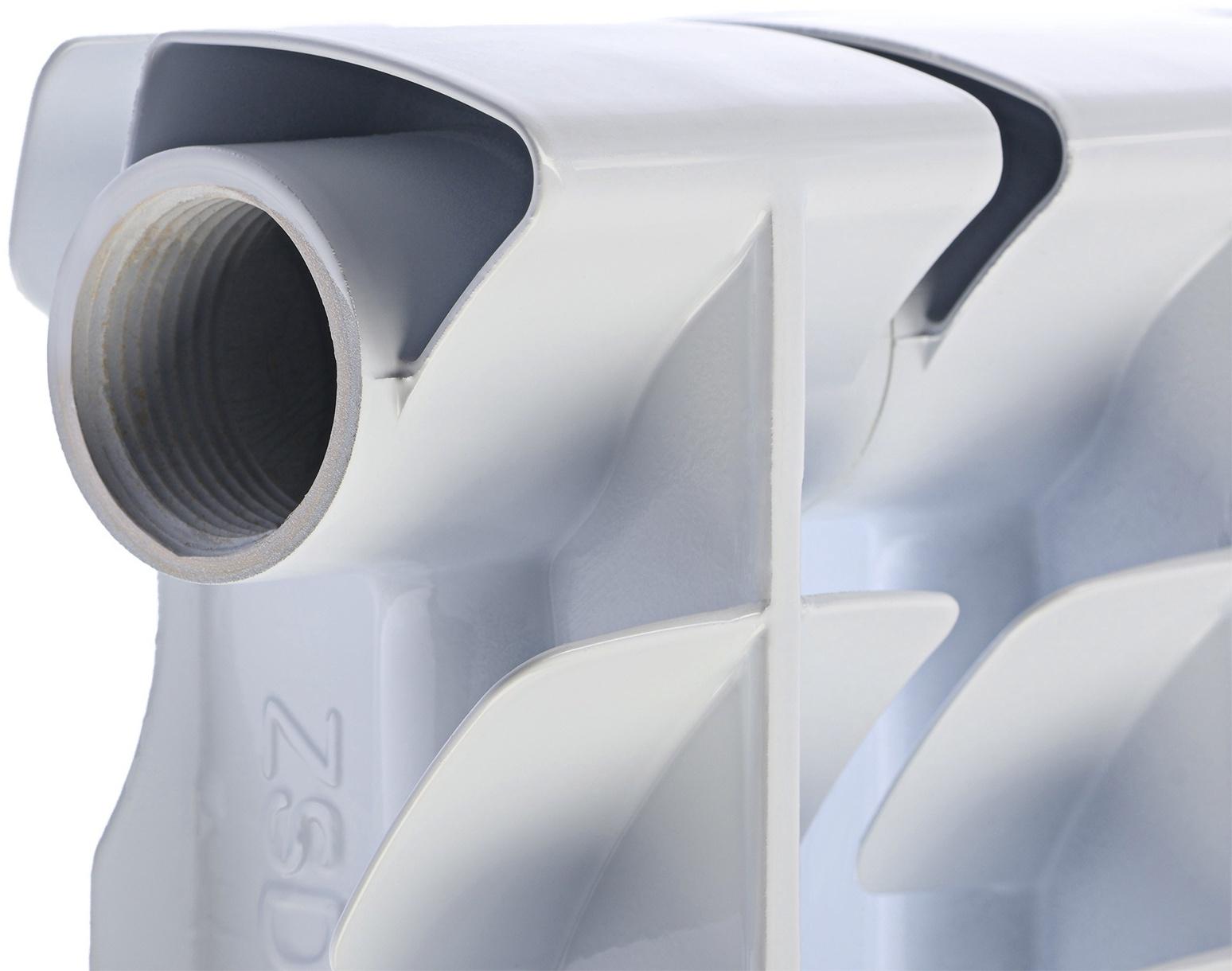 Радиатор биметаллический TUNDUK 500×76 мм, 10 секций