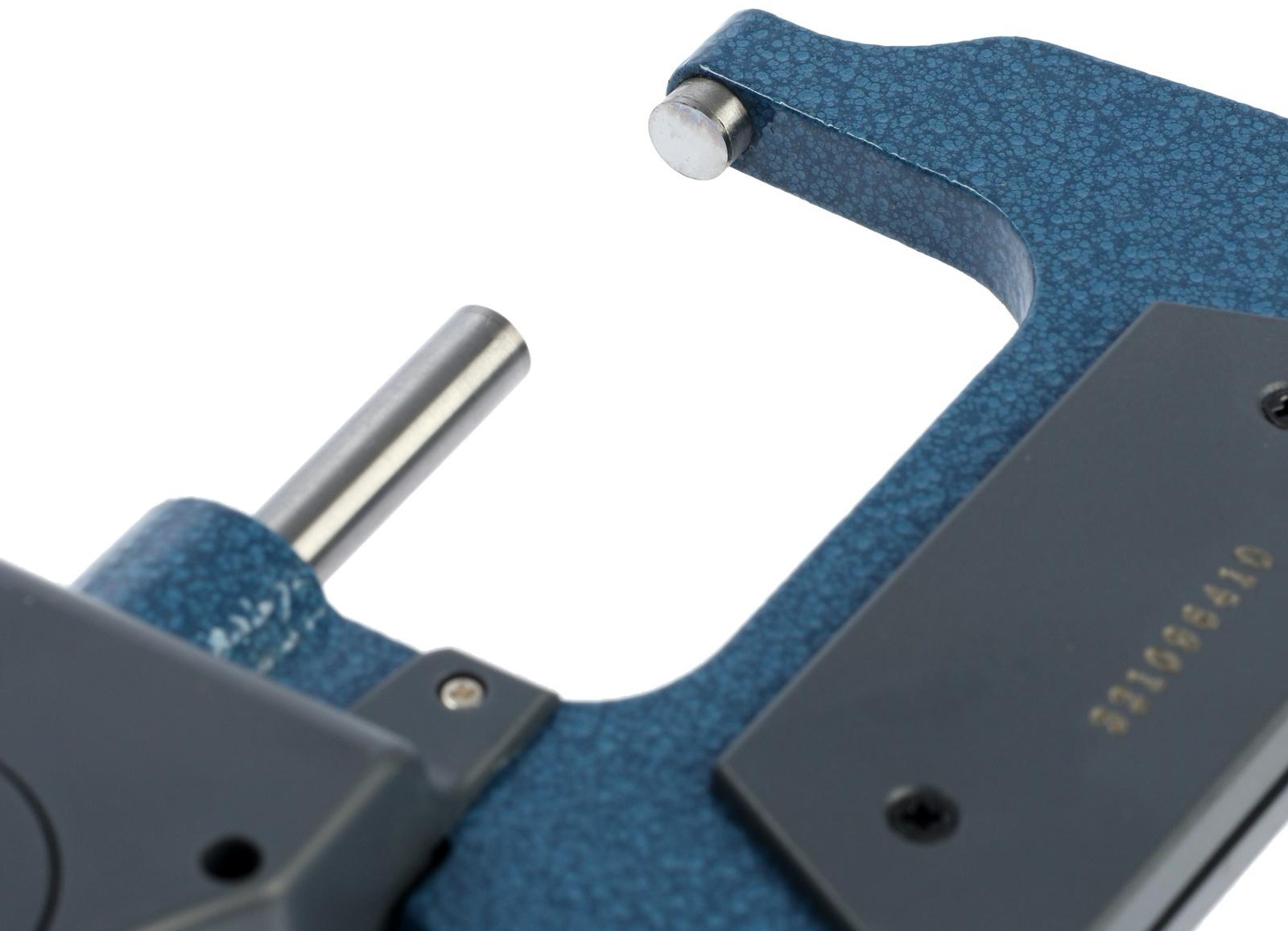 Микрометр электронный ТУНДРА, металлический, диапазон 25-50 мм, шаг измерения 0.001 мм