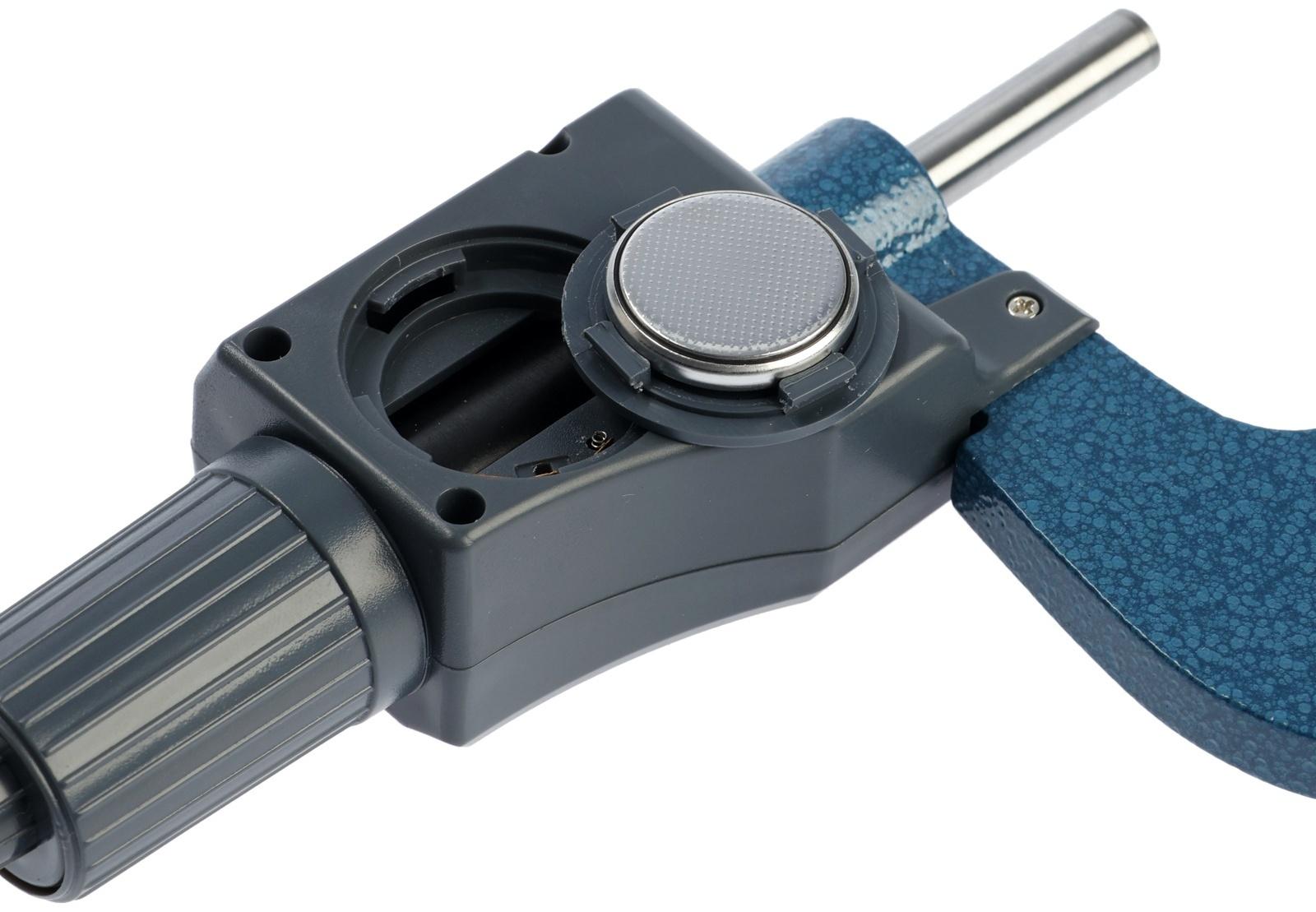 Микрометр электронный ТУНДРА, металлический, диапазон 50-75 мм, шаг измерения 0.001 мм