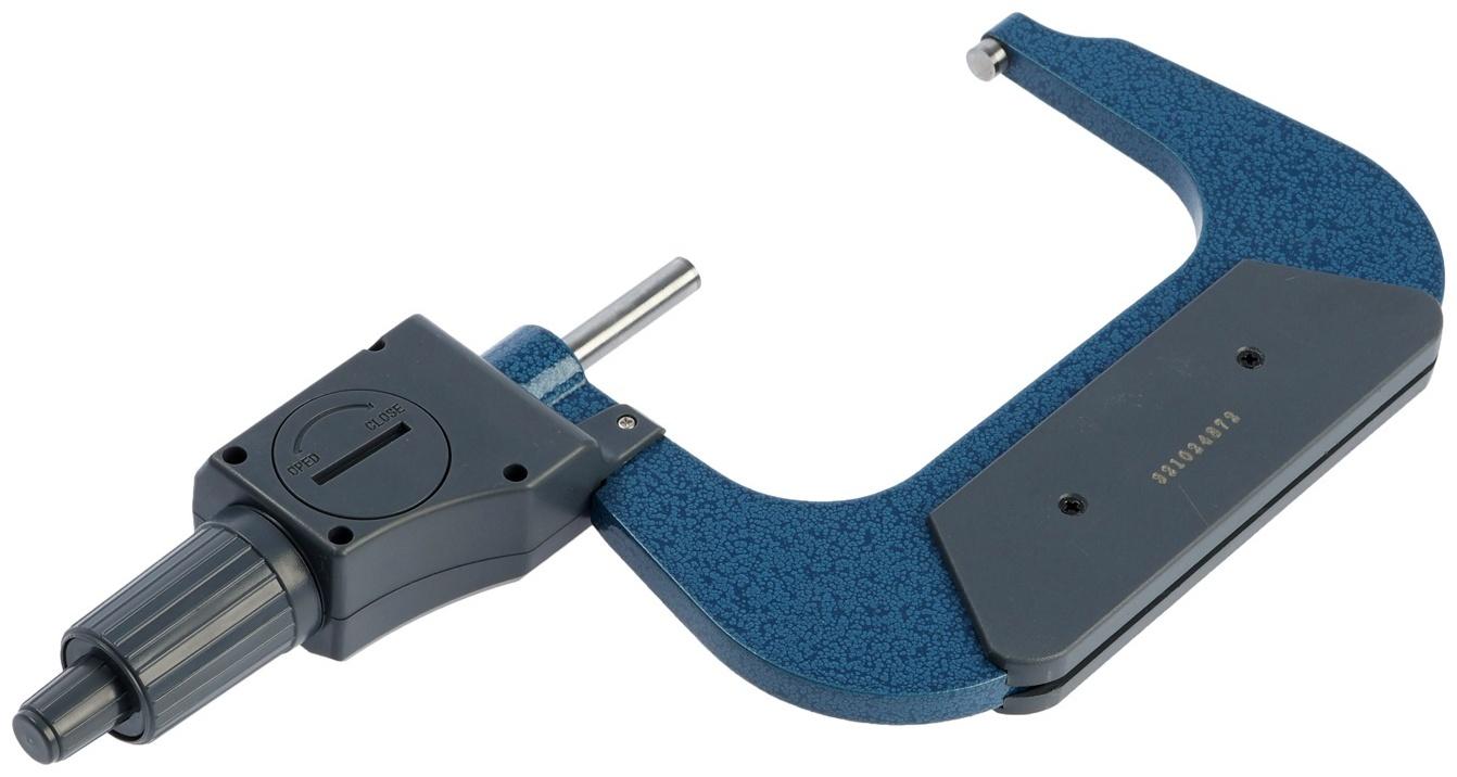 Микрометр электронный ТУНДРА, металлический, диапазон 75-100 мм, шаг измерения 0.001 мм