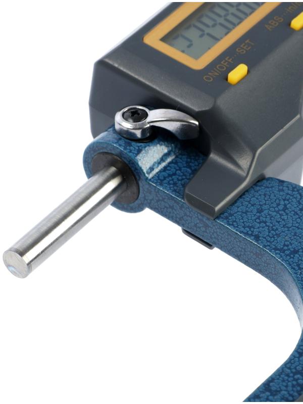 Микрометр электронный ТУНДРА, металлический, диапазон 75-100 мм, шаг измерения 0.001 мм