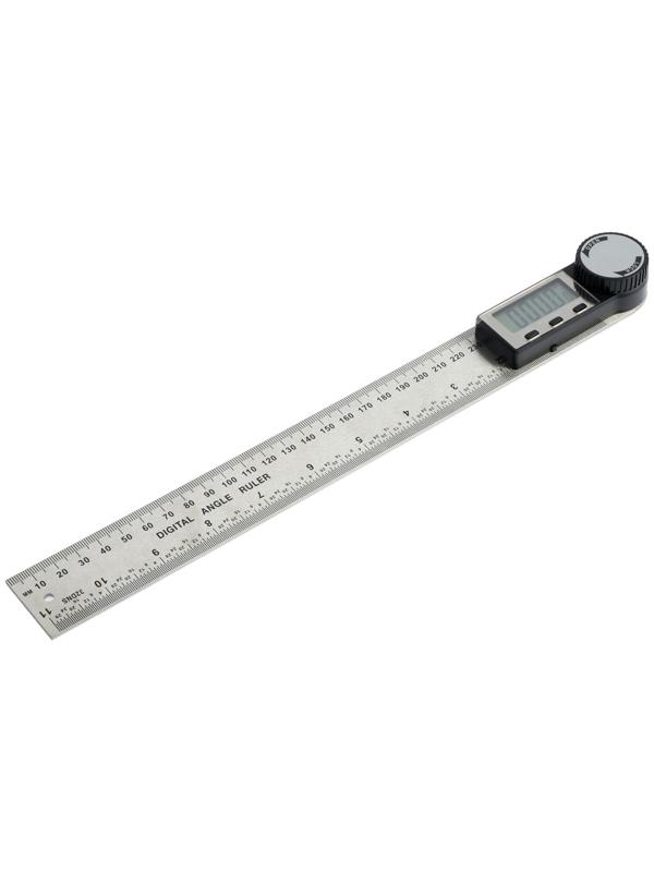 Угломер электронный ТУНДРА, нержавеющая сталь, 300 мм