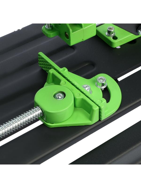 Стойка для УШМ ТУНДРА, d=100-125 мм, угловые тиски 45°, движущаяся платформа