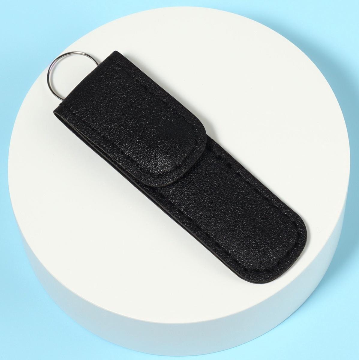 Набор для чистки ушей, 3 предмета, 9 × 2,8 × 1,3 см, в футляре, цвет серебристый