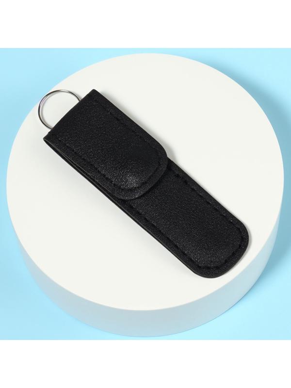 Набор для чистки ушей, 3 предмета, 9 × 2,8 × 1,3 см, в футляре, цвет серебристый