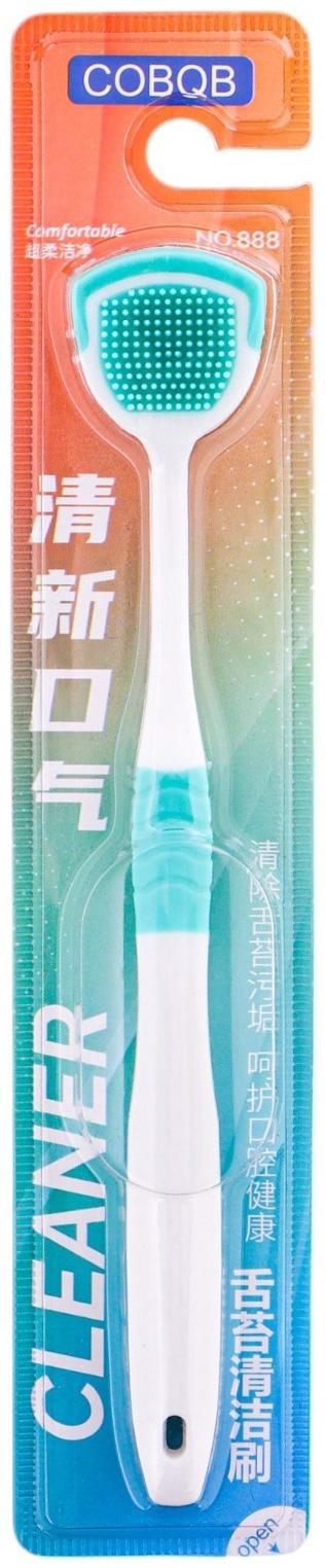 Скребок для чистки языка COBQB пластиковый, микс