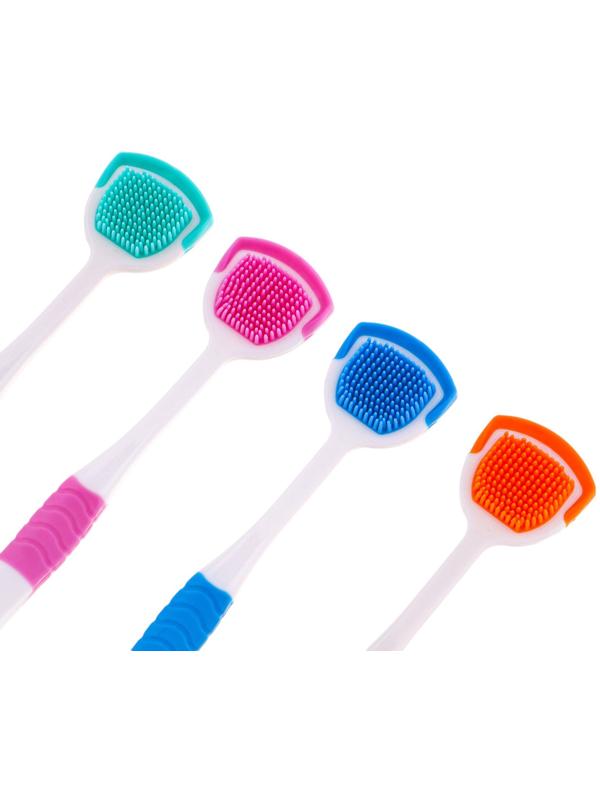 Скребок для чистки языка COBQB пластиковый, микс