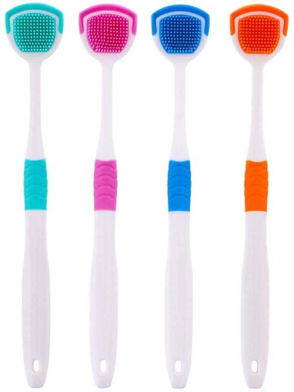 Скребок для чистки языка COBQB пластиковый, микс