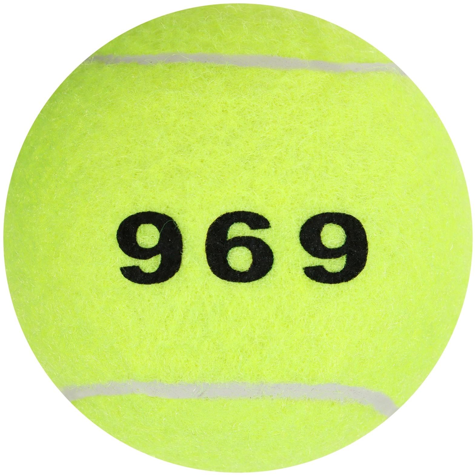 Набор мячей для большого тенниса ONLYTOP № 969, тренировочный, 3 шт.