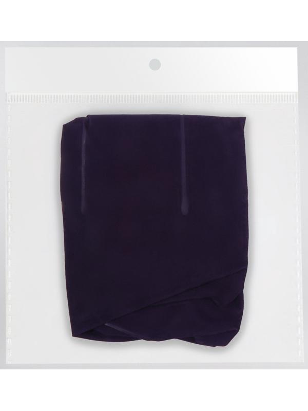 Подушка надувная, дорожная, 42×35 см, в пакете, синяя