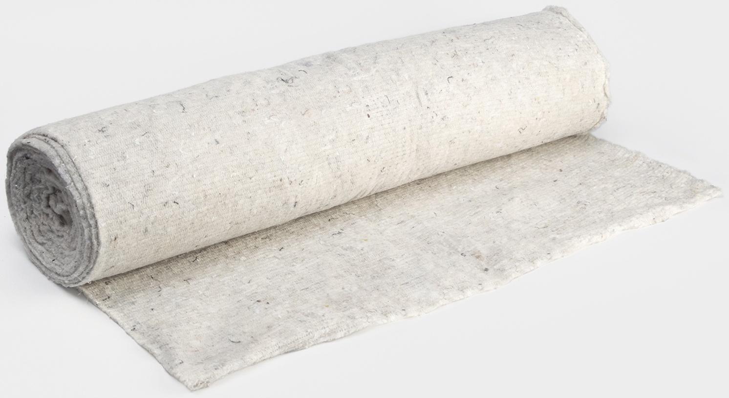 Полотно нетканое, 2,5 мм, ширина 75 см, 10 м.п., плотность 170 г/м2, белое