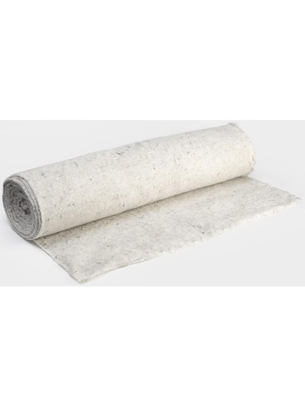 Полотно нетканое, 2,5 мм, ширина 75 см, 10 м.п., плотность 170 г/м2, белое