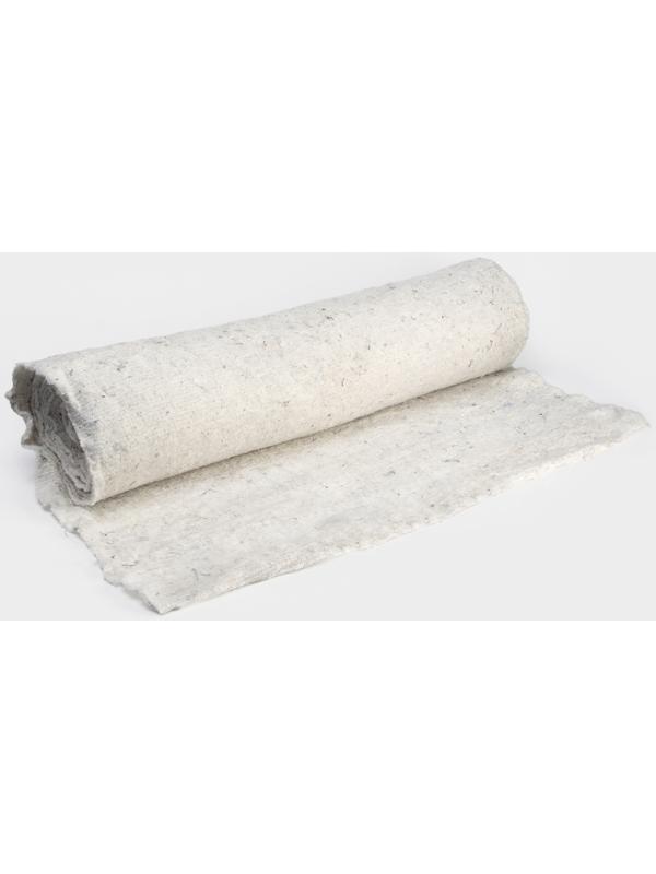 Полотно нетканое, 2,5 мм, ширина 75 см, 10 м.п., плотность 210 г/м2, белое