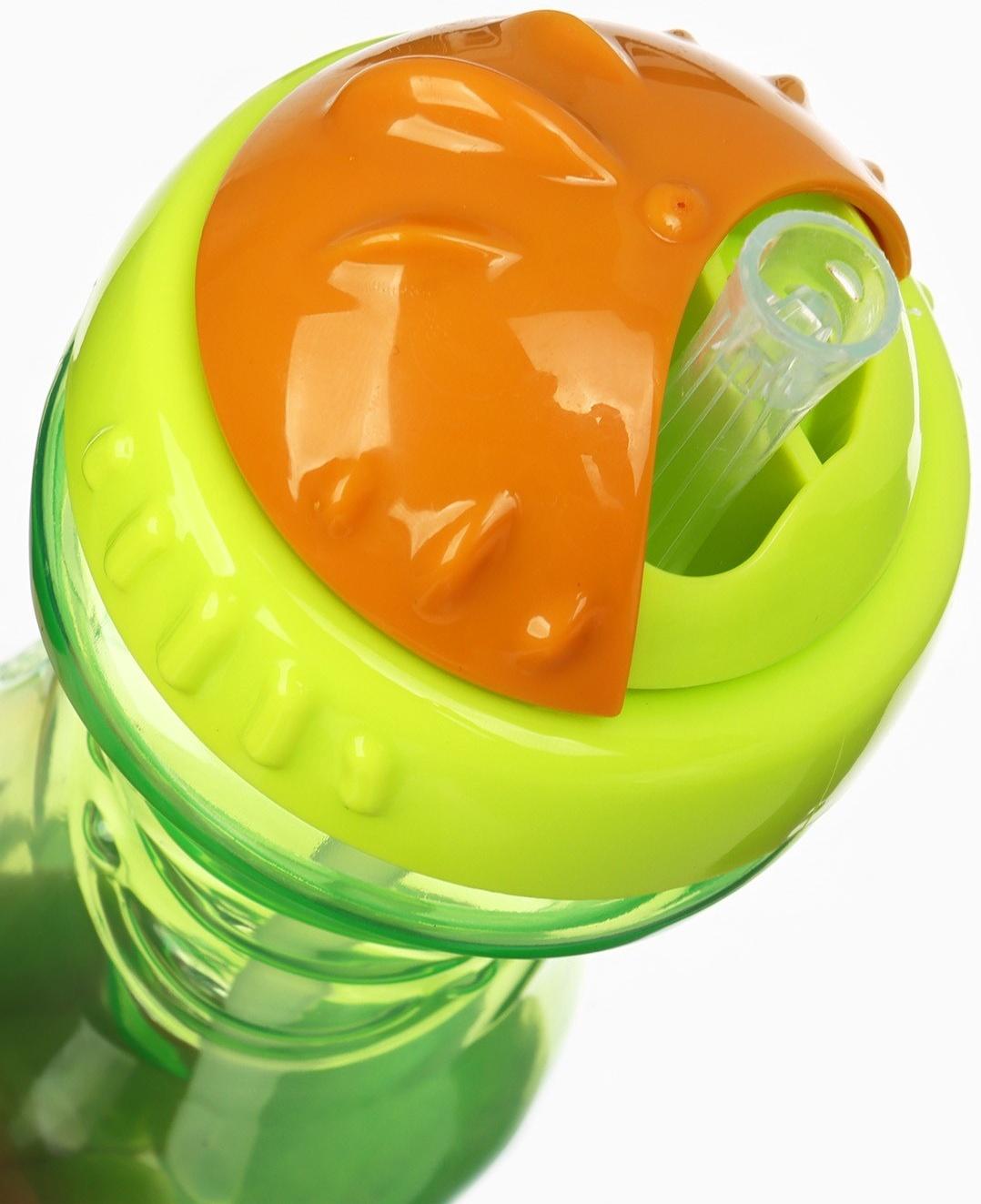 Поильник детский M&B с силиконовой трубочкой, от 9 мес., 340 мл., зеленый