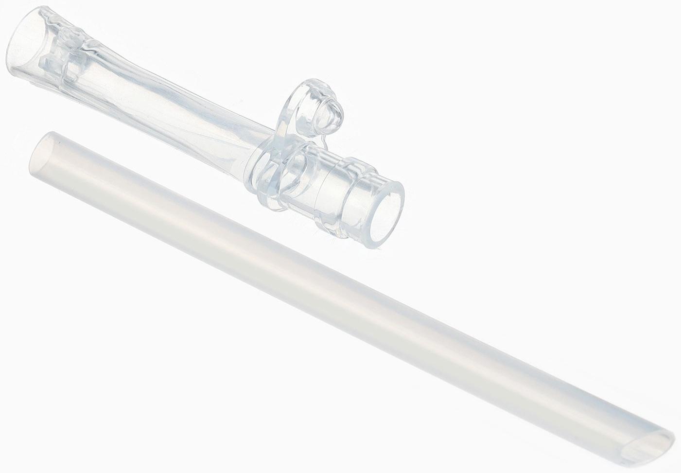 Поильник детский M&B с силиконовой трубочкой, от 9 мес., 340 мл., зеленый