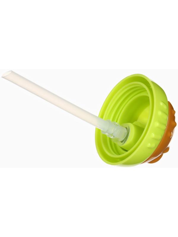 Поильник детский M&B с силиконовой трубочкой, от 9 мес., 340 мл., зеленый