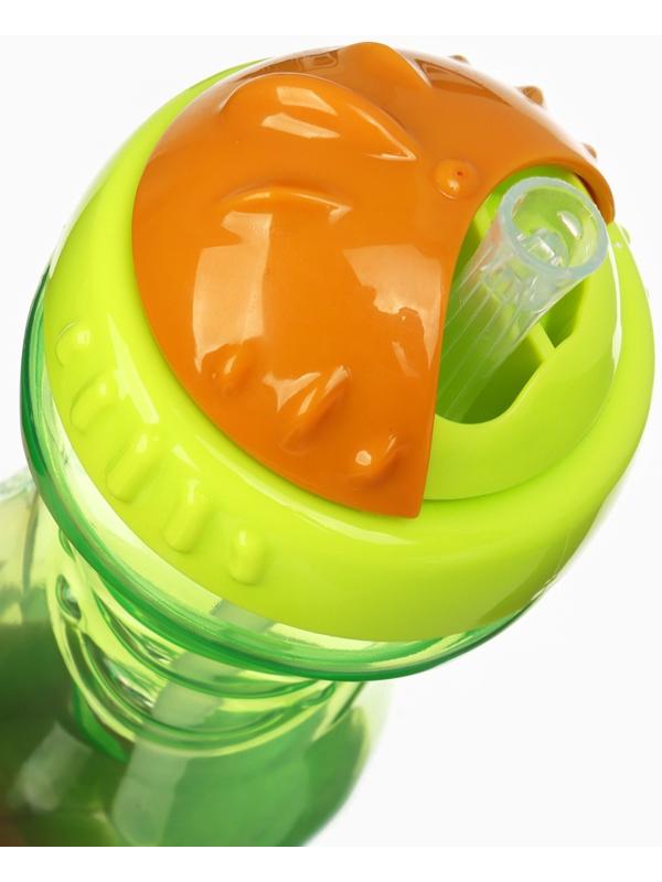 Поильник детский M&B с силиконовой трубочкой, от 9 мес., 340 мл., зеленый