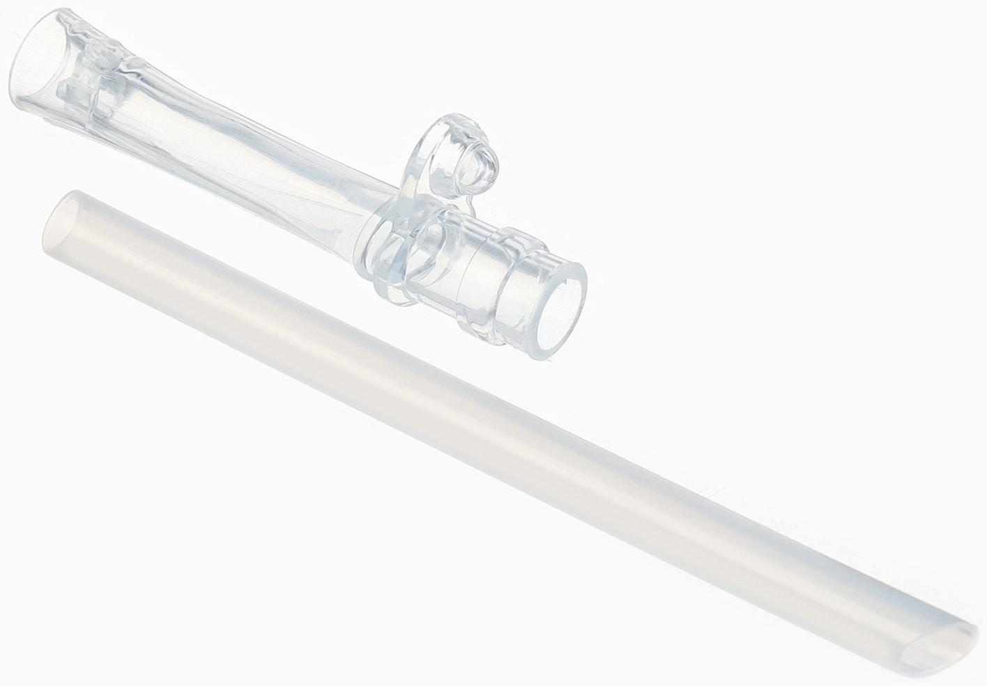 Поильник детский M&B с силиконовой трубочкой, от 9 мес., 340 мл., розовый