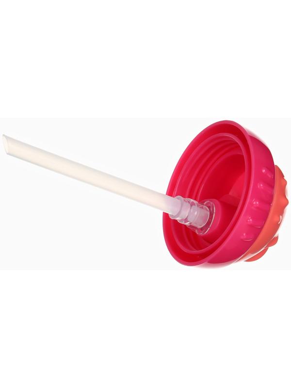 Поильник детский M&B с силиконовой трубочкой, от 9 мес., 340 мл., розовый