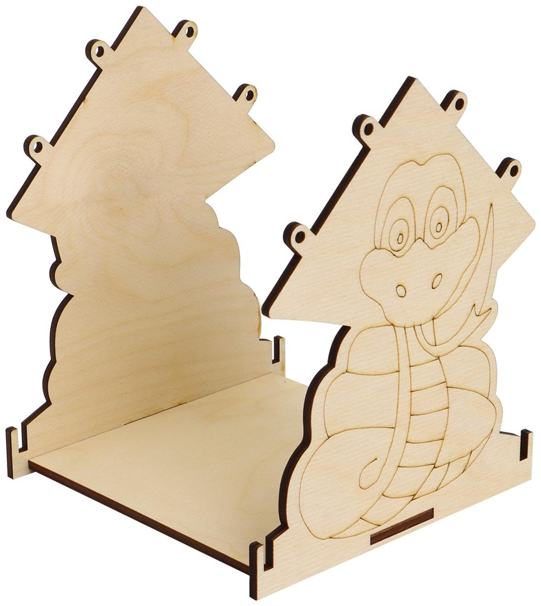 Кормушка из дерева своими руками, «Символ года Змей», 18×16×15 см, МИКС, Greengo