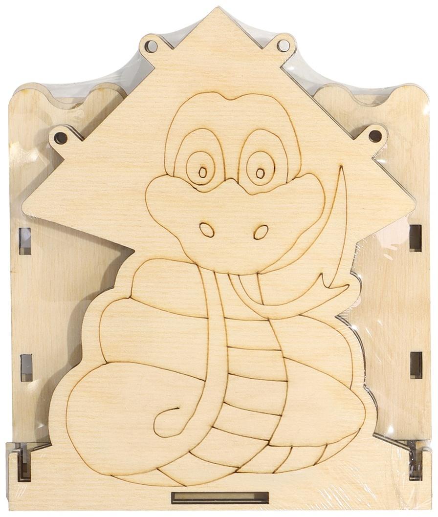 Кормушка из дерева своими руками, «Символ года Змей», 18×16×15 см, МИКС, Greengo