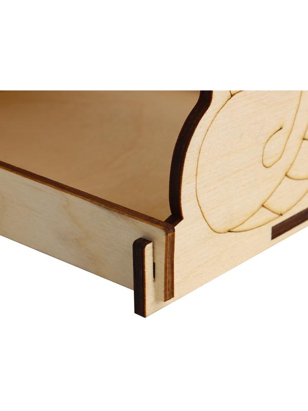 Кормушка из дерева своими руками, «Символ года Змей», 18×16×15 см, МИКС, Greengo