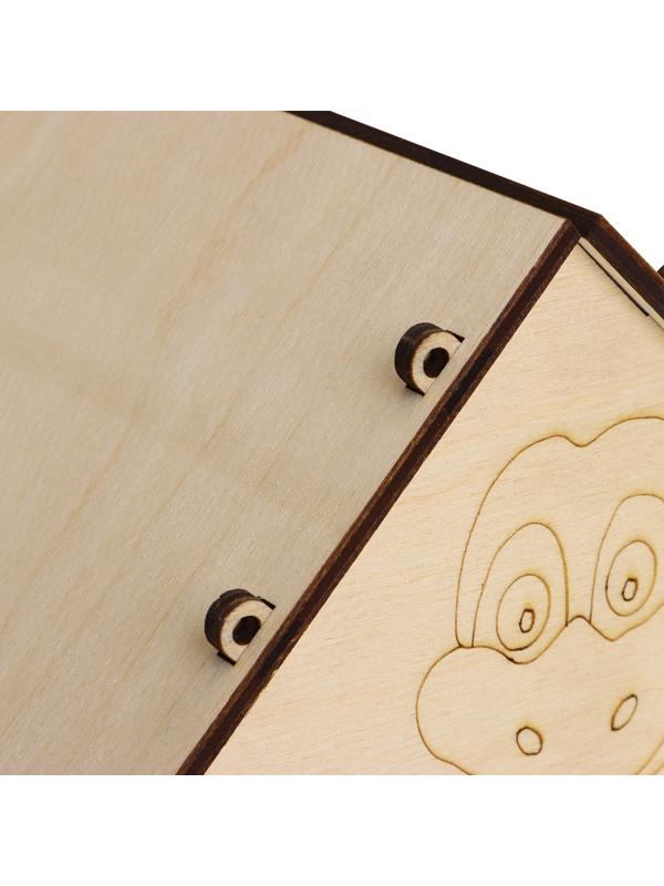 Кормушка из дерева своими руками, «Символ года Змей», 18×16×15 см, МИКС, Greengo