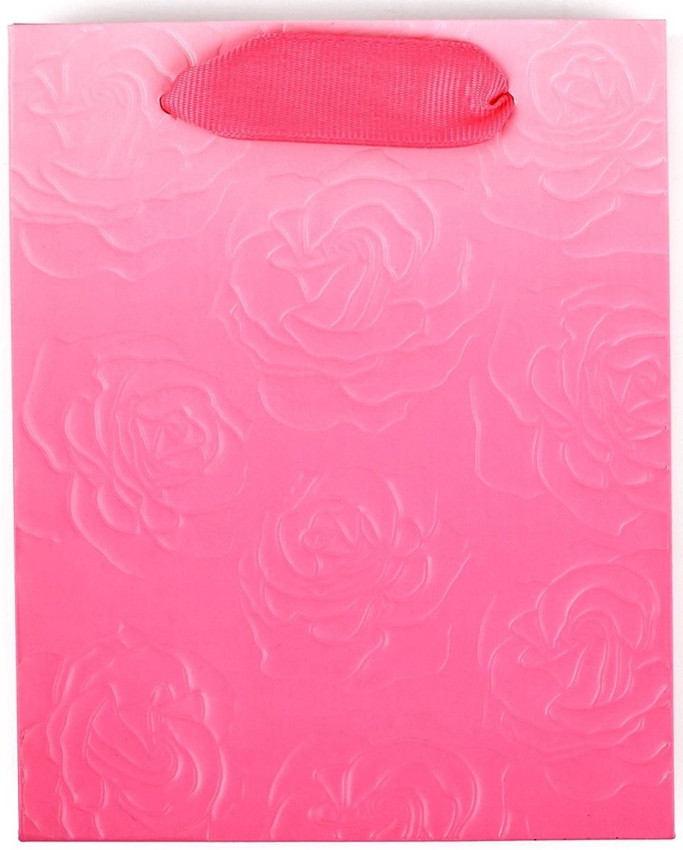 Пакет ламинированный вертикальный «Цветы», S 12 х 15 х 5.5 см