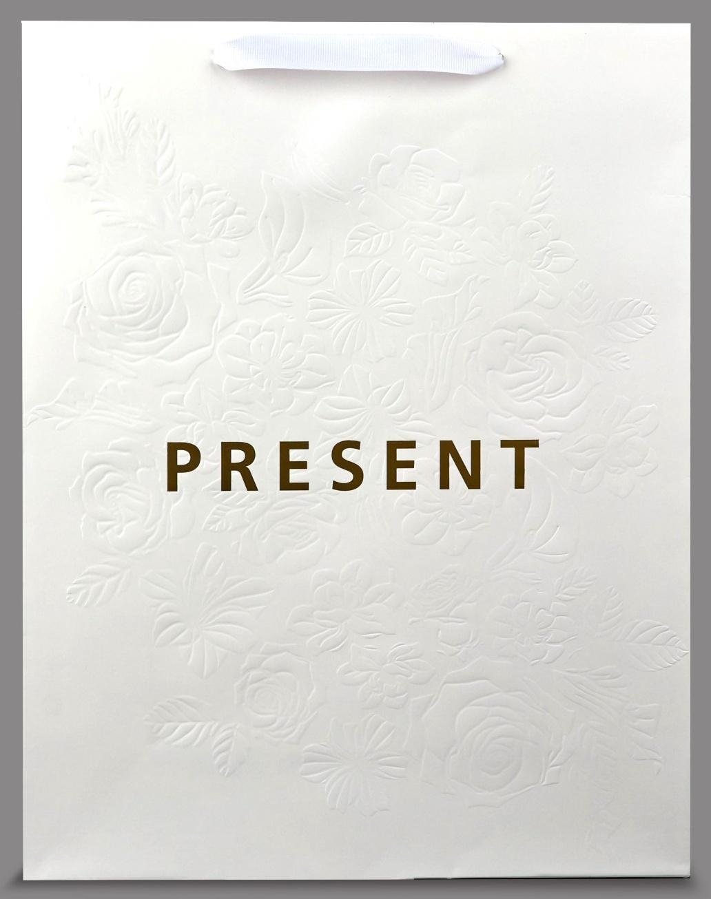 Пакет ламинированный вертикальный Present, L 31 х 40 х 11.5 см