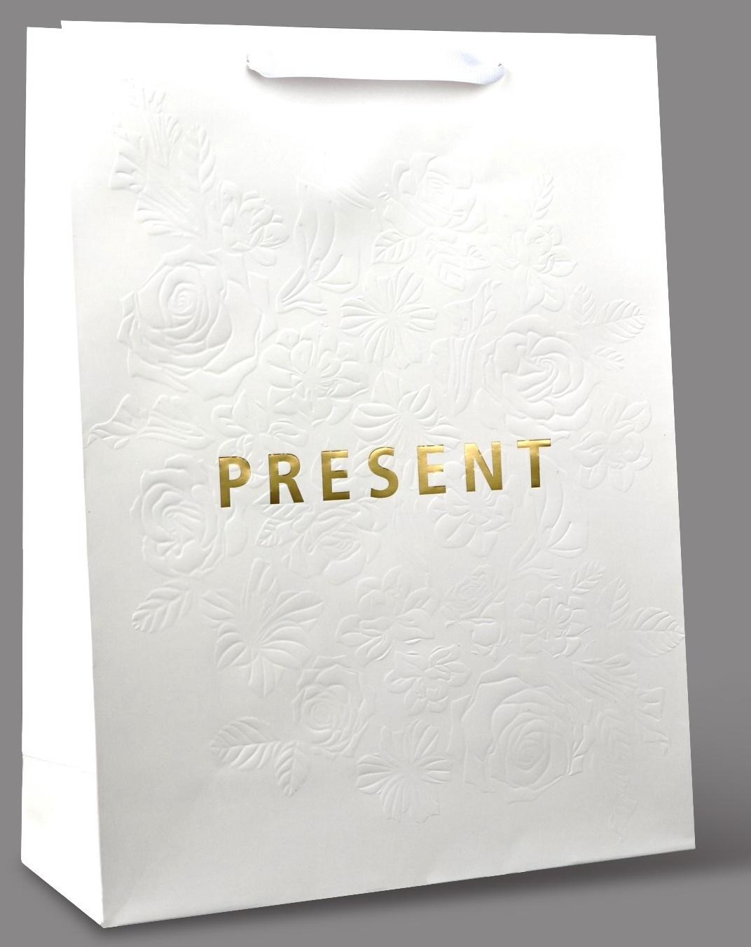 Пакет ламинированный вертикальный Present, L 31 х 40 х 11.5 см