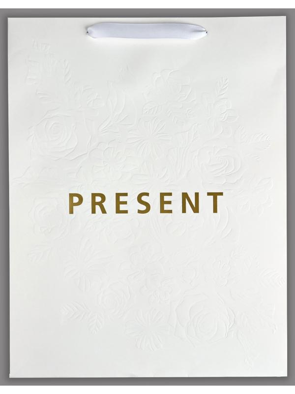 Пакет ламинированный вертикальный Present, L 31 х 40 х 11.5 см