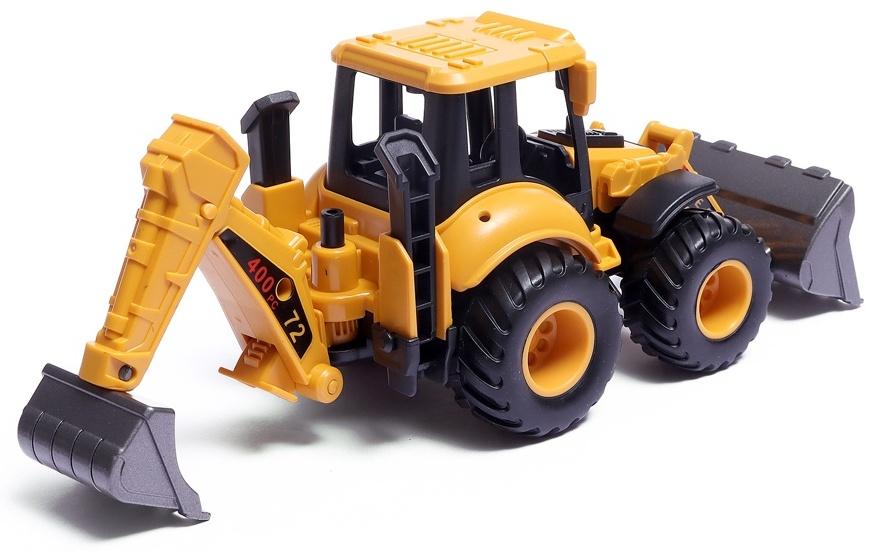 Трактор инерционный «Строитель», подвижные детали