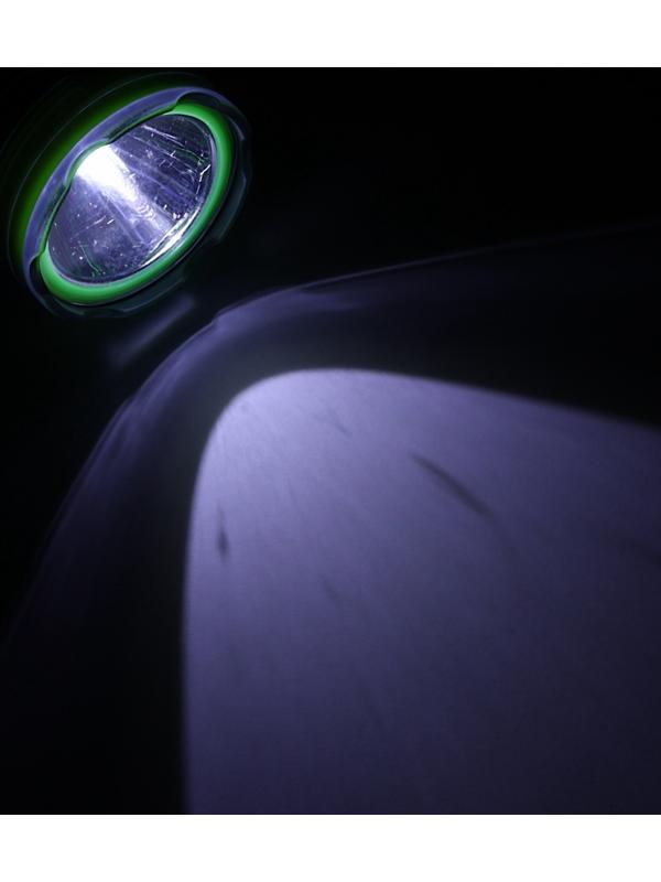 Фонарь налобный аккумуляторный, 5 Вт, 1200 мАч, 1 режим, IPX 8, Type-C, 9 х 8.5 х 5.5 см