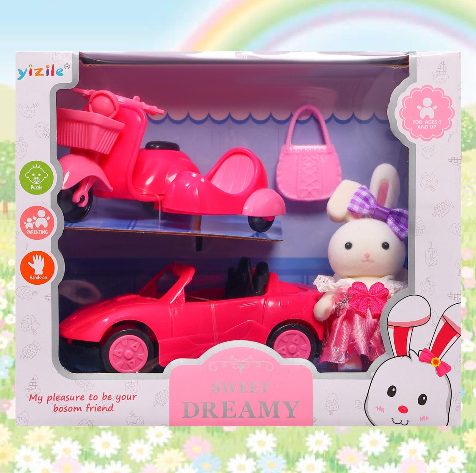 Машинка с питомцем «Зверята. Автолюбитель», с аксессуарами