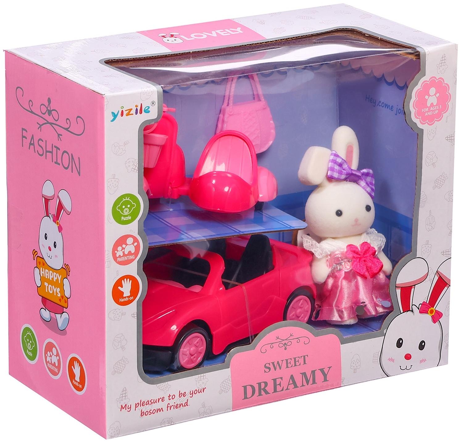 Машинка с питомцем «Зверята. Автолюбитель», с аксессуарами