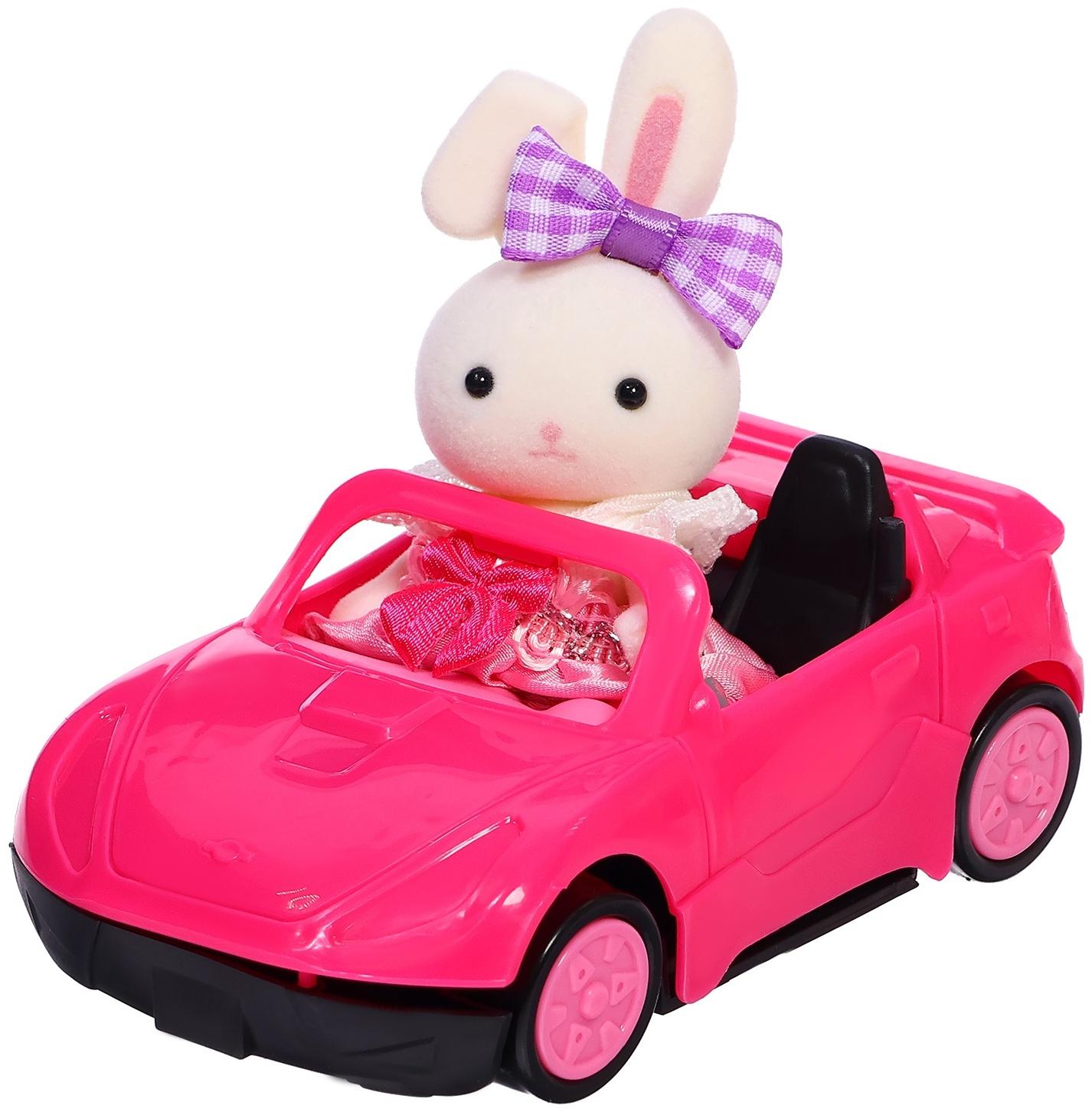 Машинка с питомцем «Зверята. Автолюбитель», с аксессуарами