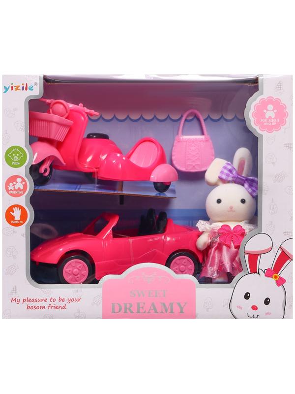 Машинка с питомцем «Зверята. Автолюбитель», с аксессуарами