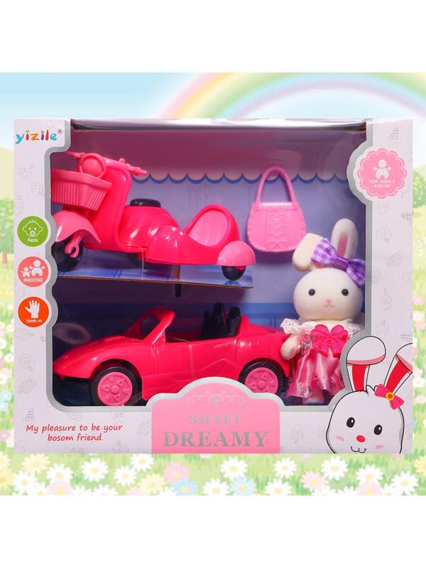 Машинка с питомцем «Зверята. Автолюбитель», с аксессуарами